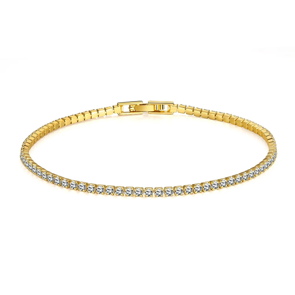 Black Zircon Tennis Bracelet – 925 Sterling Silver by ZEB Jewelry – view 26