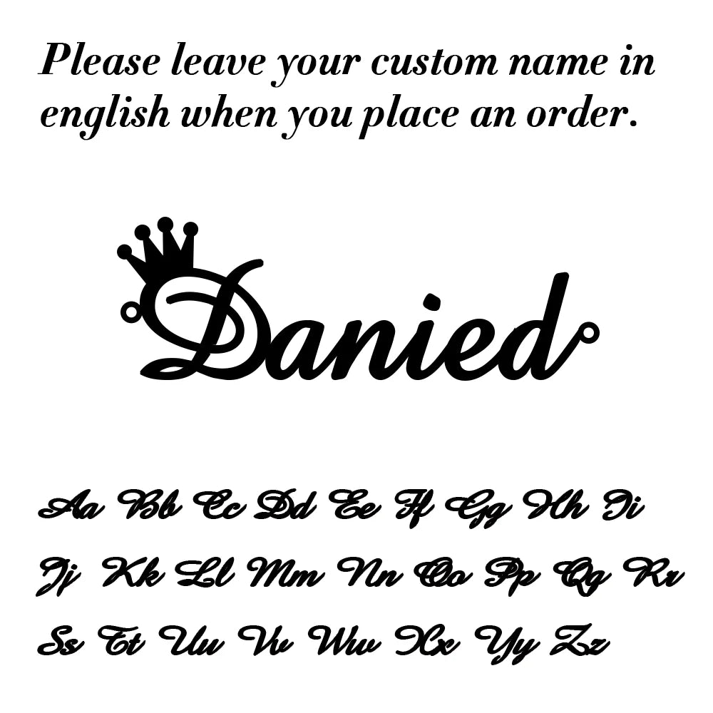 Personalized Crown Name Bracelet – Stainless Steel by ZEB Jewelry – view 13