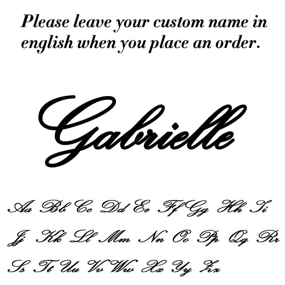 Personalized Name Necklace – Stainless Steel Choker by ZEB Jewelry – view 36