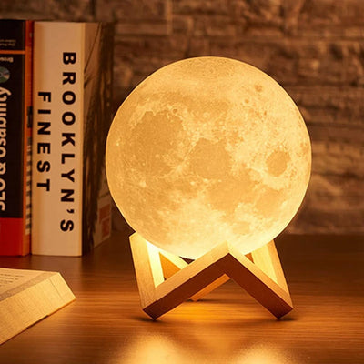 LED moon light lamp galaxy effect 