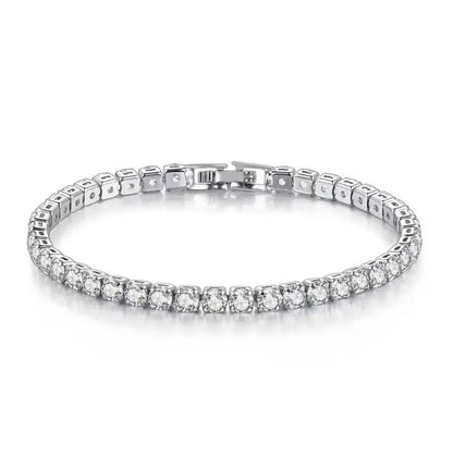 Moissanite Bracelet – 925 Sterling Silver by ZEB Jewelry – view 6