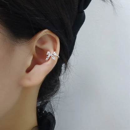 Zircon Star Tassel Clip Earrings by ZEB Jewelry – view 32