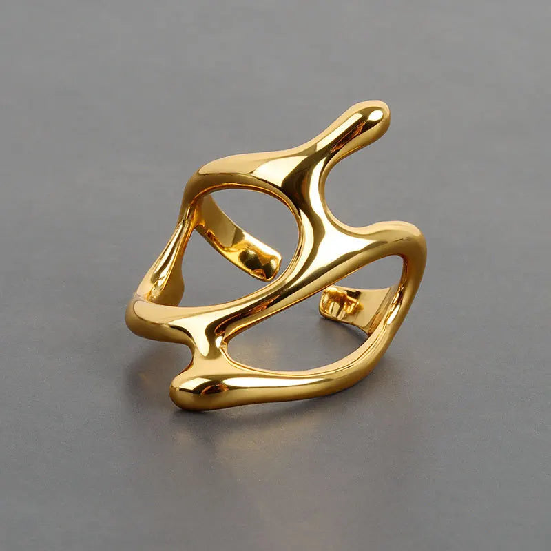 Colorful Enamel Adjustable Ring by ZEB Jewelry – view 11