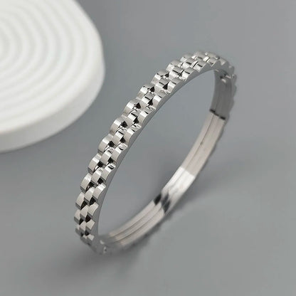 Gold Gear Couple Bracelet – Stainless Steel by ZEB Jewelry – view 6
