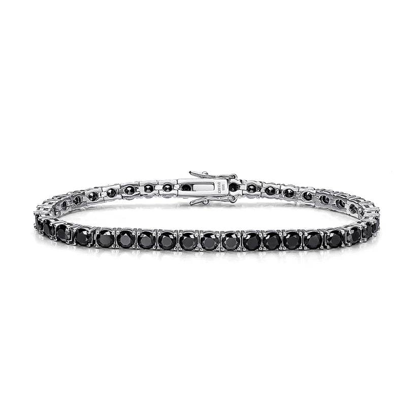 Moissanite Tennis Bracelet – 925 Sterling Silver by ZEB Jewelry – view 17