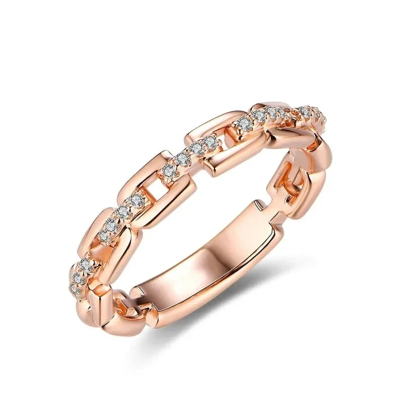 Zircon Buckle Ring by ZEB Jewelry – view 5