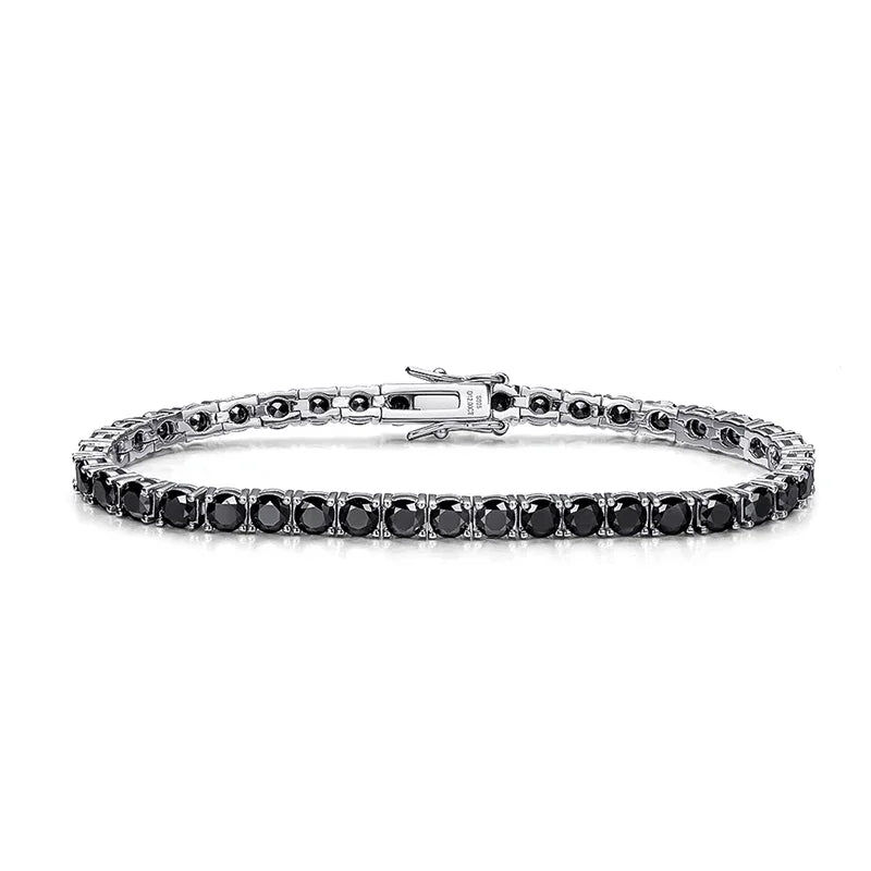 Moissanite Tennis Bracelet – 925 Sterling Silver by ZEB Jewelry – view 22