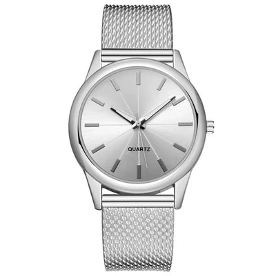 Luxury Women’s Quartz Watch Stainless Steel