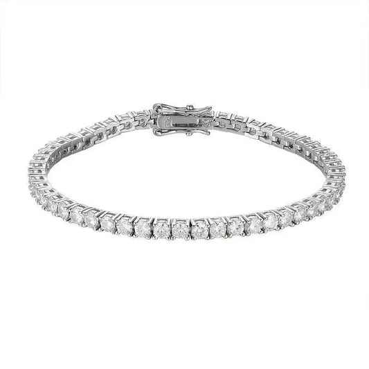 3mm Moissanite Tennis Bracelet by ZEB Jewelry – view 1