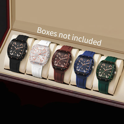 Women Silicone Strap Quartz Watch