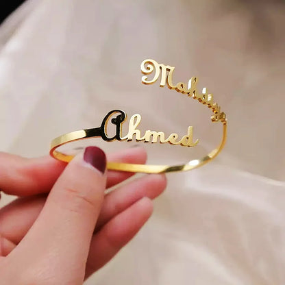 Personalized Heart Name Bracelet – Stainless Steel by ZEB Jewelry – view 9