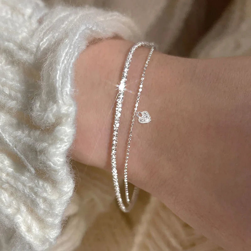 Two-Piece Gold & Silver-Tone Bracelet Set by ZEB Jewelry – view 6
