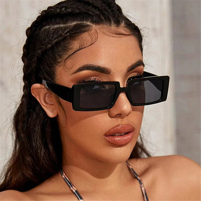 vintage rectangle sunglasses