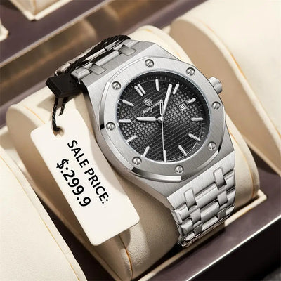 PAAZOMU Luxury Square Men’s Watch