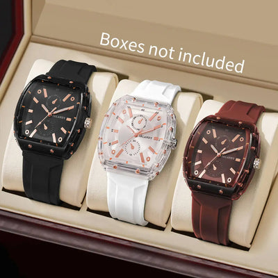 Women’s Quartz Watch Silicone Strap