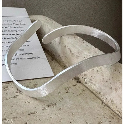 Sterling Silver Wave Bracelets