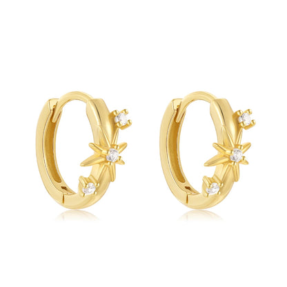 Horse Eye Zircon Stud Earrings – 925 Sterling Silver by ZEB Jewelry – view 41