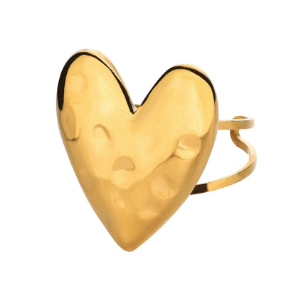 Stackable Zircon Heart Ring Set by ZEB Jewelry – view 25
