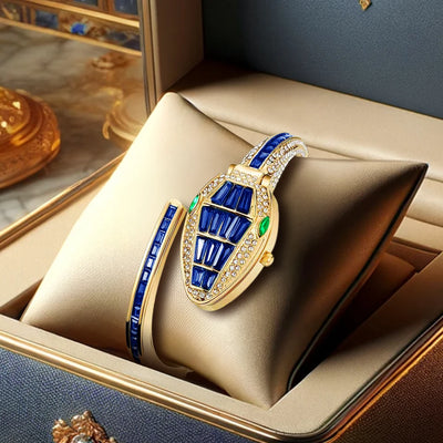 Snake Shaped Women’s Quartz Watch