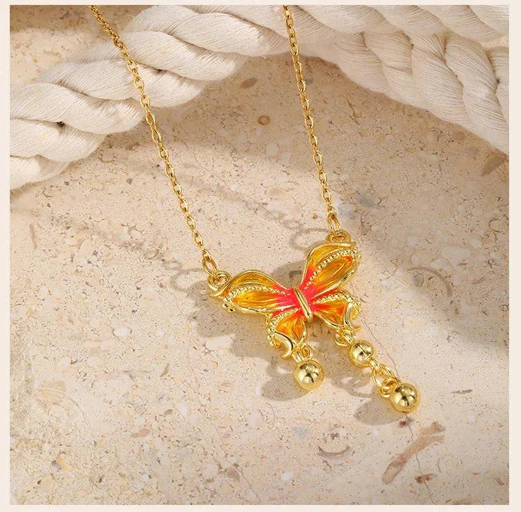 Pearl Shell & Starfish Charm Necklace – 18K Gold-Plated by ZEB Jewelry – view 12