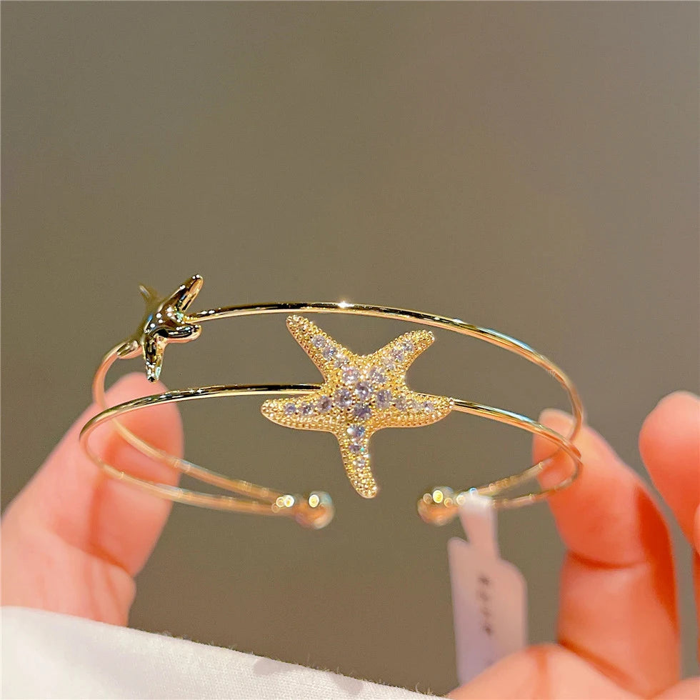 Silver Zircon Open Cuff Bangle by ZEB Jewelry – view 13