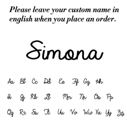 Personalized Name Necklace – Stainless Steel Choker by ZEB Jewelry – view 20