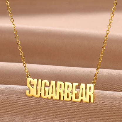 Personalized Butterfly Heart Name Necklace – Stainless Steel by ZEB Jewelry – view 10
