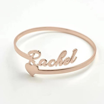 Personalized Heart Name Ring – Stainless Steel by ZEB Jewelry – view 6