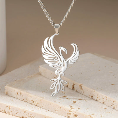 Phoenix Pendant Necklace stainless steel