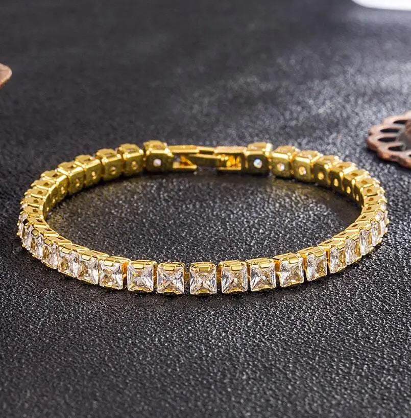 Black Zircon Tennis Bracelet – 925 Sterling Silver by ZEB Jewelry – view 12