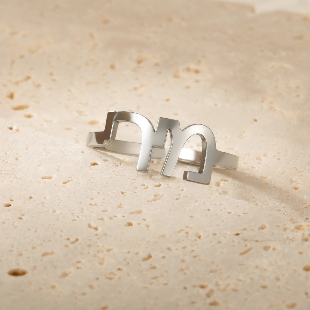 Personalized Name Ring – Stainless Steel by ZEB Jewelry – view 13