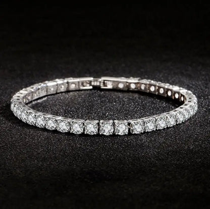Moissanite Bracelet – 925 Sterling Silver by ZEB Jewelry – view 7