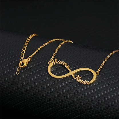 Personalized Infinity Two Name Necklace by ZEB Jewelry – view 4