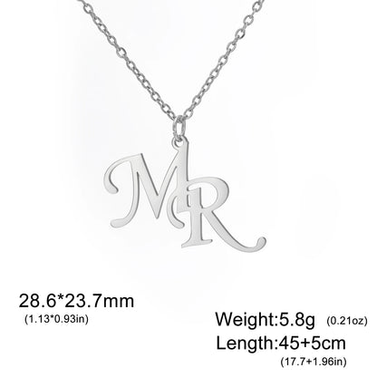 Personalized Name Necklace – Stainless Steel by ZEB Jewelry – view 6