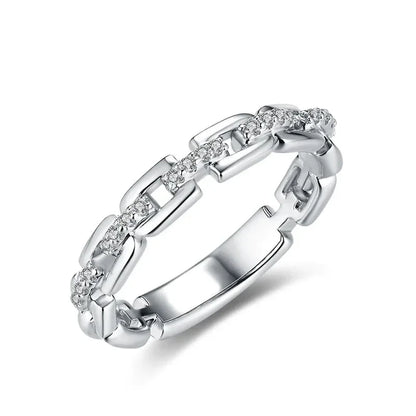 Zircon Buckle Ring by ZEB Jewelry – view 1
