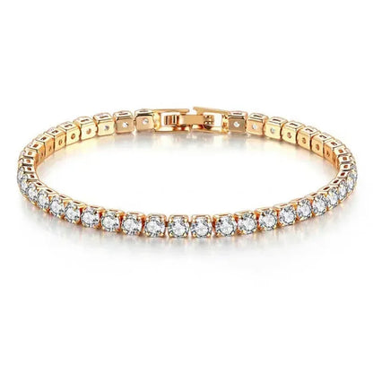 Cubic Zirconia Tennis Bracelet – 925 Sterling Silver by ZEB Jewelry – view 3