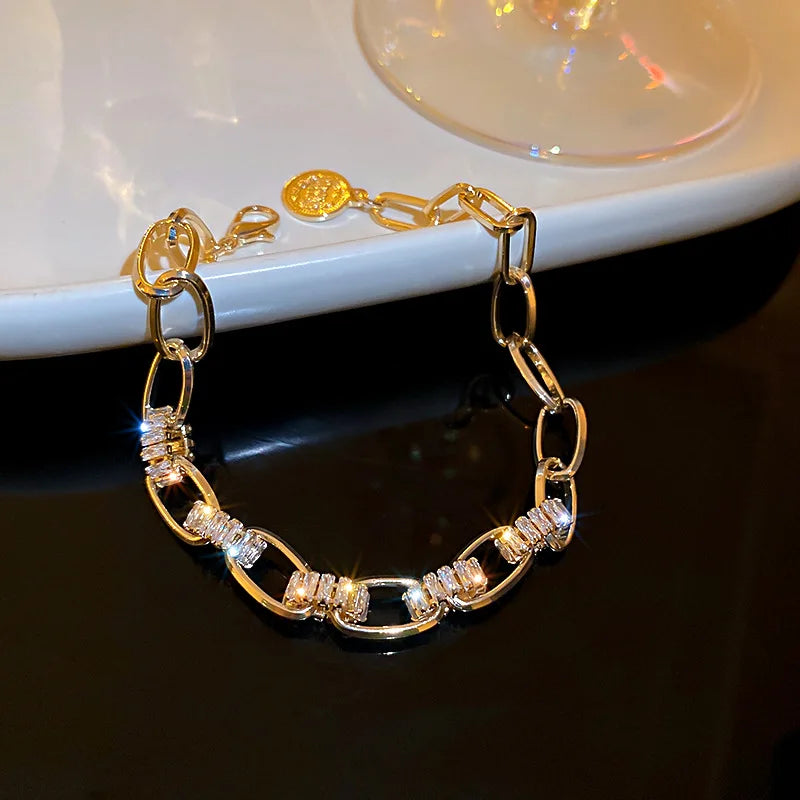 Two-Piece Gold & Silver-Tone Bracelet Set by ZEB Jewelry – view 8