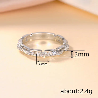 Zircon Buckle Ring by ZEB Jewelry – view 4