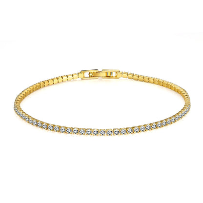 Black Zircon Tennis Bracelet – 925 Sterling Silver by ZEB Jewelry – view 26