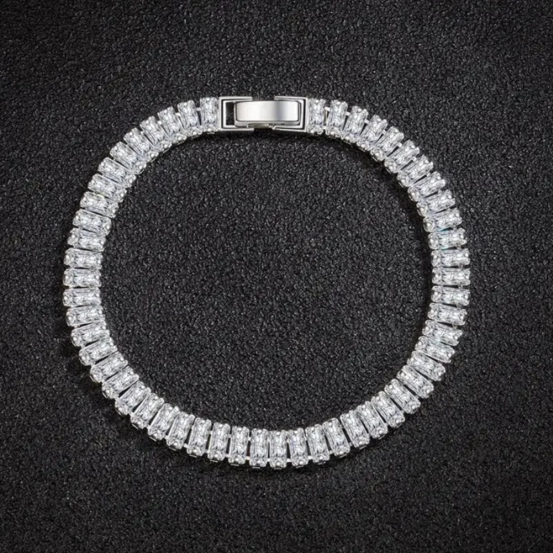 Zircon Crystal Bracelet – 925 Sterling Silver by ZEB Jewelry – view 3