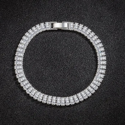 Zircon Crystal Bracelet – 925 Sterling Silver by ZEB Jewelry – view 3