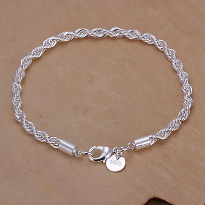 Twisted Silver-Tone Bracelet by ZEB Jewelry – view 1