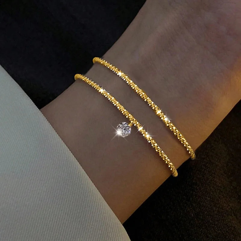 Two-Piece Gold & Silver-Tone Bracelet Set by ZEB Jewelry – view 10