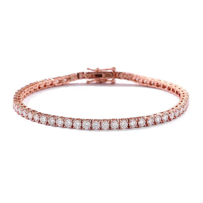 3mm Moissanite Tennis Bracelet by ZEB Jewelry – view 12