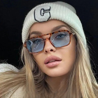 Vintage Square Sunglasses
