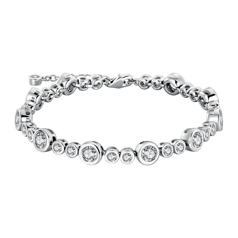Zircon Tennis Bracelet – 925 Sterling Silver by ZEB Jewelry – view 6