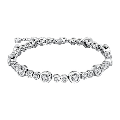 Zircon Tennis Bracelet – 925 Sterling Silver by ZEB Jewelry – view 6