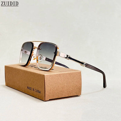 Luxury Square Sunglasses Men Women