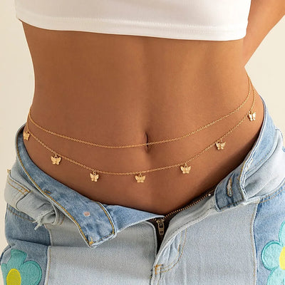 Retro Cute Butterfly Waist