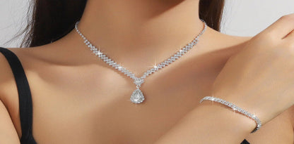 Bridal Three-Piece Jewelry Set by ZEB Jewelry – view 1